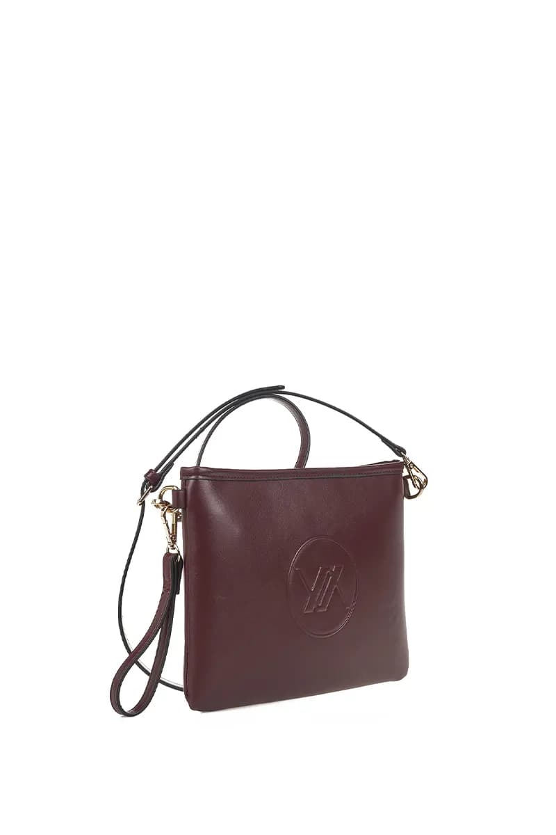 VERDE FASHION | Pochette a busta con logo a rilievo - 11