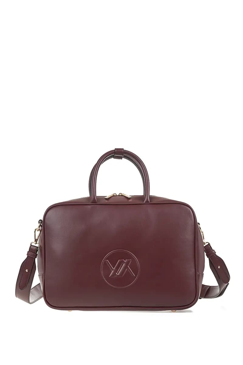 VERDE FASHION | Borsa bauletto con logo a rilievo - 13