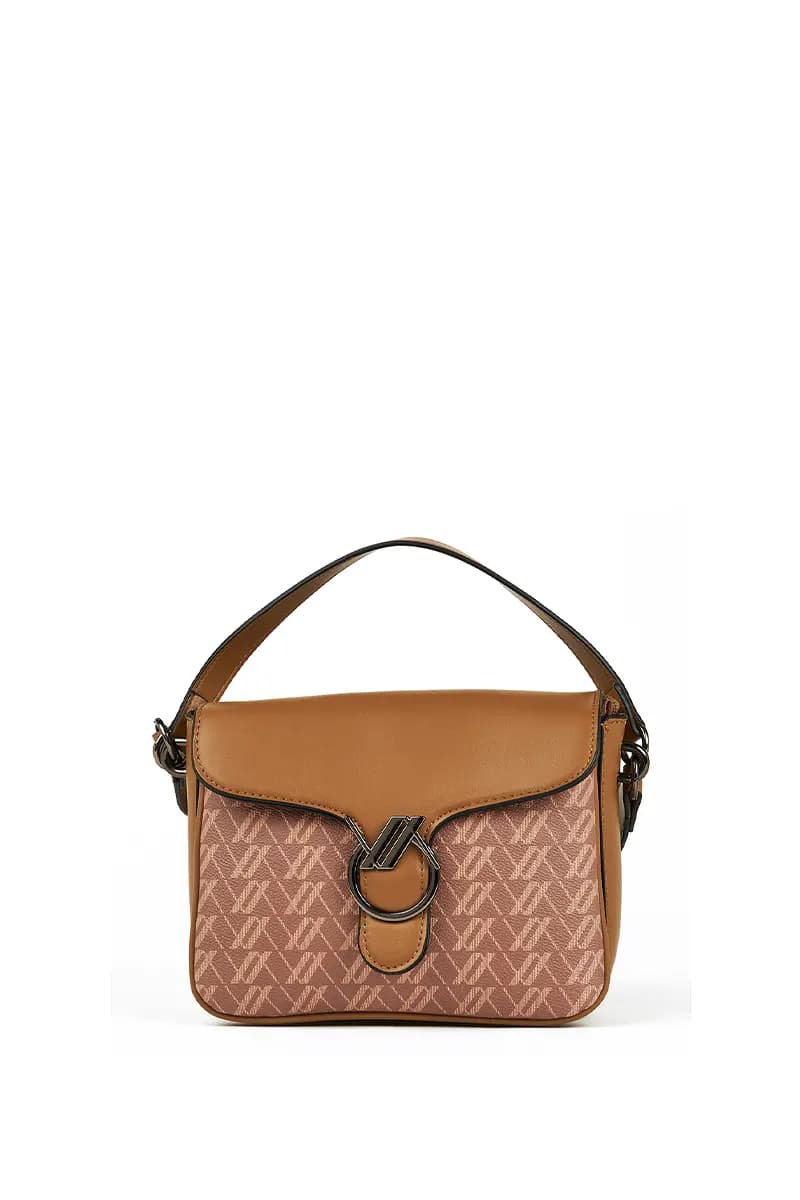 VERDE FASHION | Borsa due scomparti con patta - 5