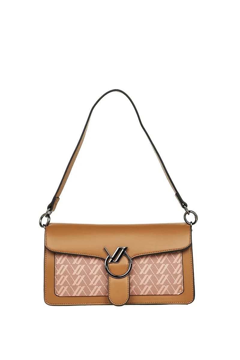 VERDE FASHION | Borsa baguette con patta - 5