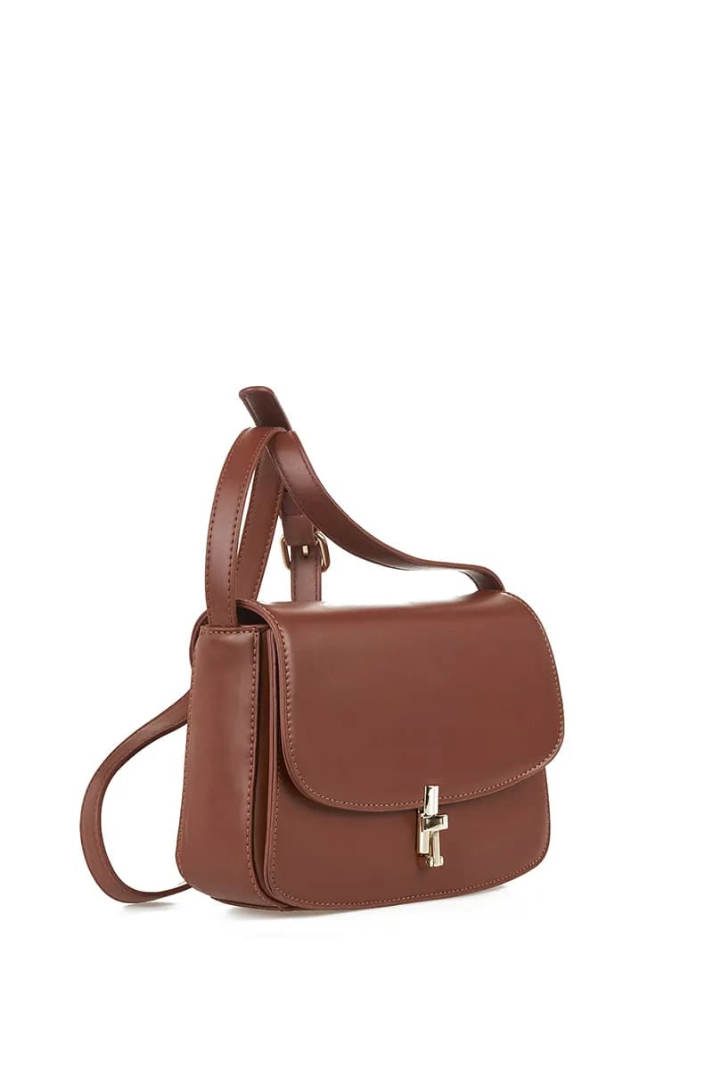 VERDE FASHION | Borsa a tracolla con patta - 11