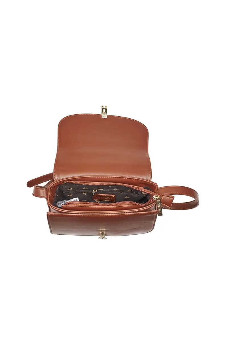 VERDE FASHION | Borsa a tracolla con patta - 12