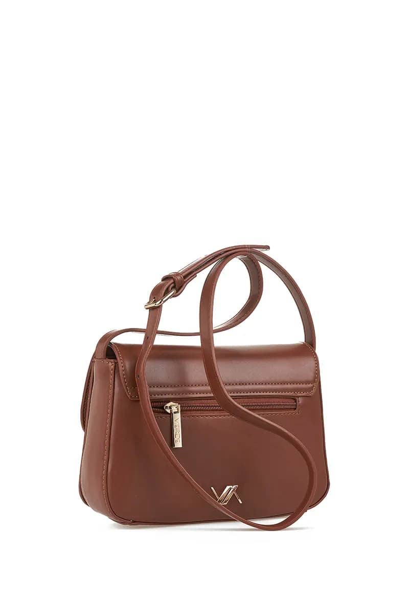 VERDE FASHION | Borsa a tracolla con patta - 10