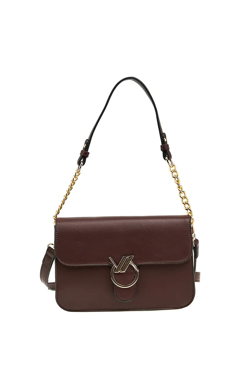 VERDE FASHION | Borsa a spalla con patta - 17