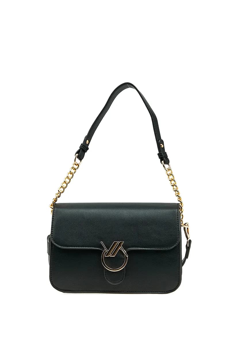 VERDE FASHION | Borsa a spalla con patta - 20