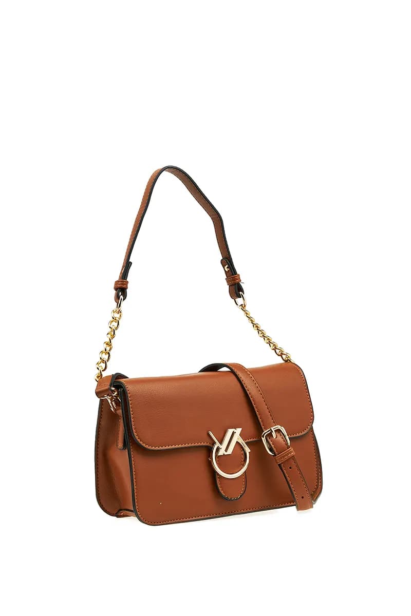 VERDE FASHION | Borsa a spalla con patta - 11