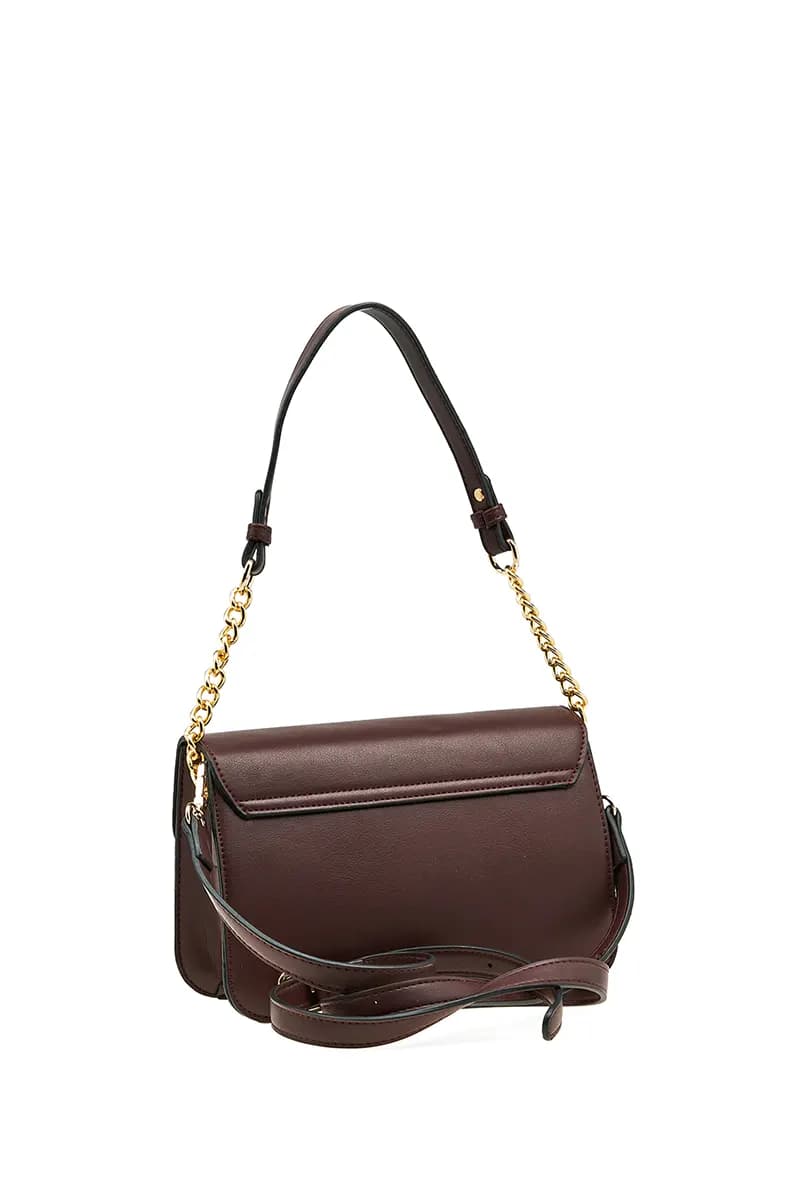 VERDE FASHION | Borsa a spalla con patta - 14