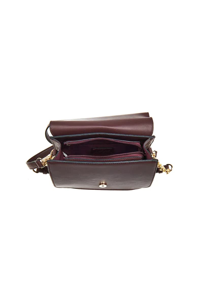 VERDE FASHION | Borsa a spalla con patta - 16