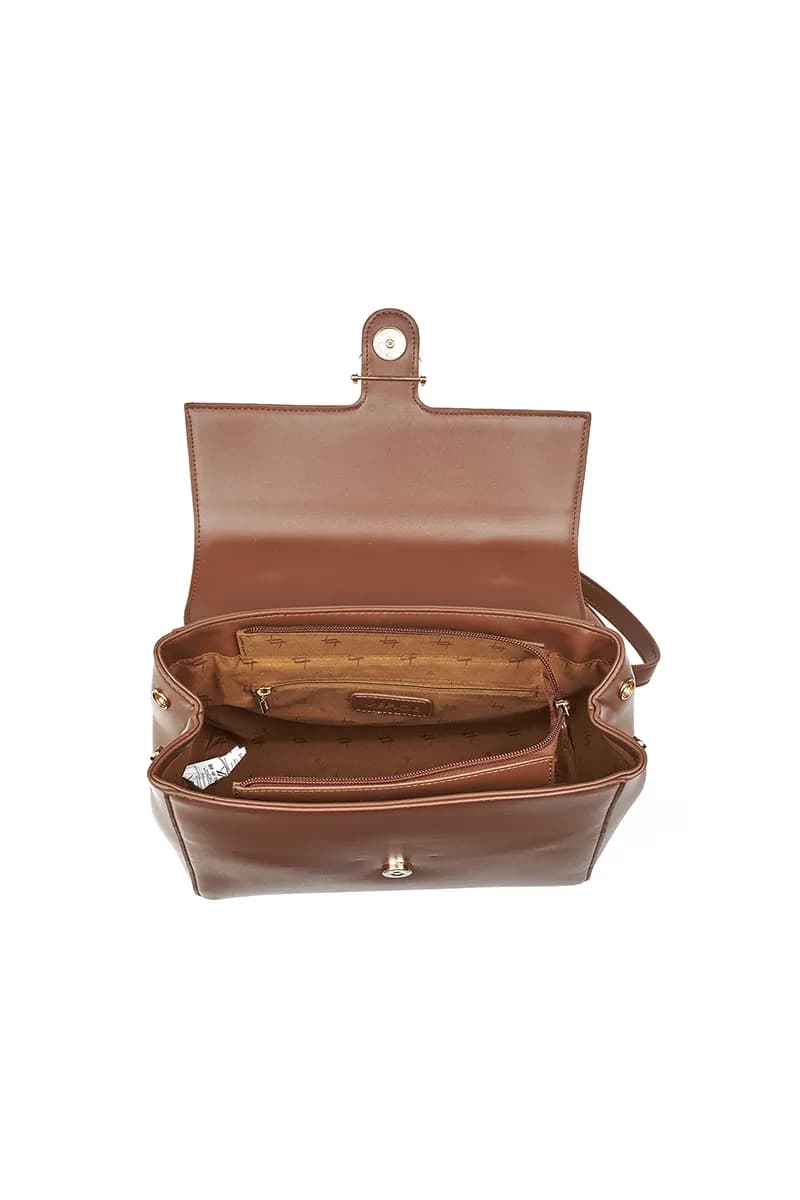 VERDE FASHION | Borsa con patta e tracolla - 8