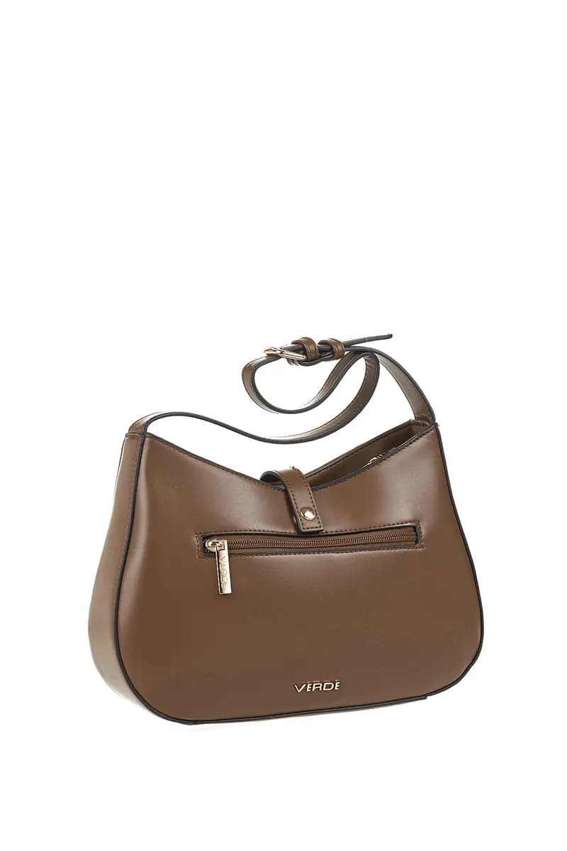 VERDE FASHION | Borsa a spalla con fibbia - 2