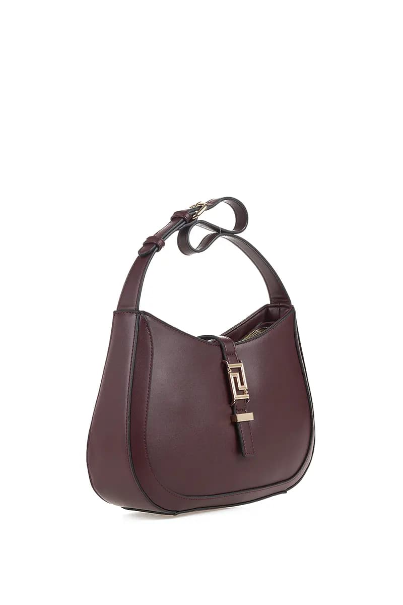 VERDE FASHION | Borsa a spalla con fibbia - 11