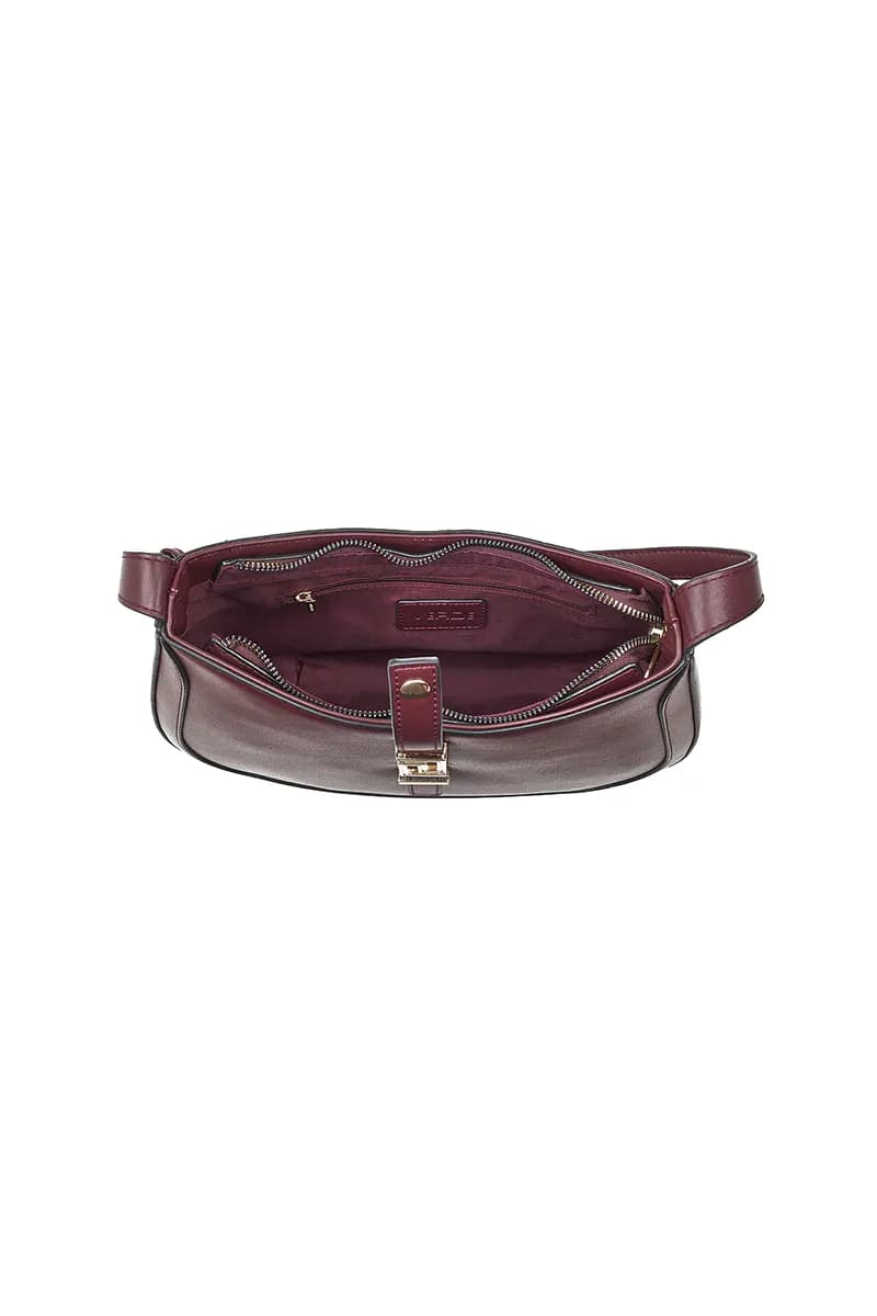 VERDE FASHION | Borsa a spalla con fibbia - 12