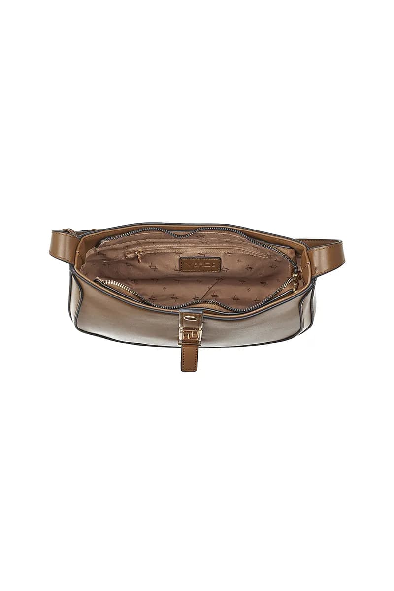 VERDE FASHION | Borsa a spalla con fibbia - 4