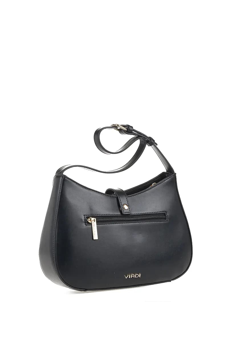 VERDE FASHION | Borsa a spalla con fibbia - 6