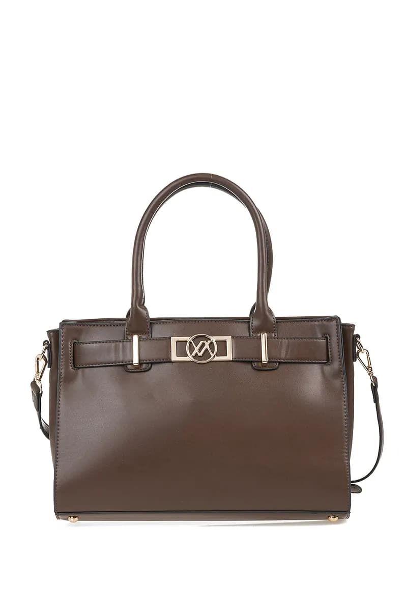 VERDE FASHION | Borsa tote dettaglio logo - 1