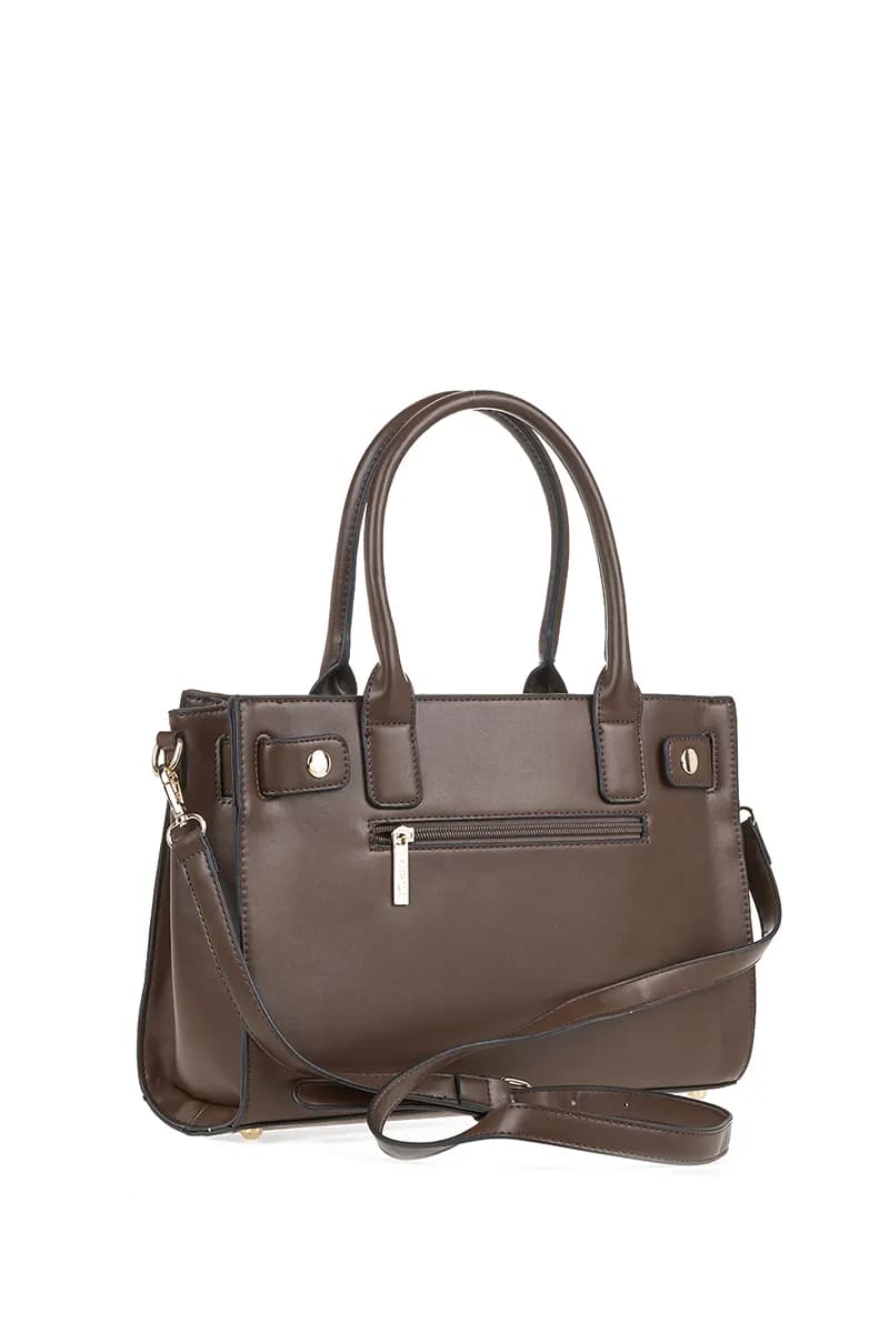 VERDE FASHION | Borsa tote dettaglio logo - 2