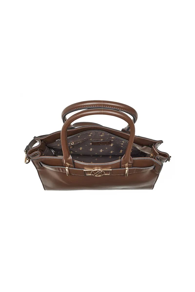 VERDE FASHION | Borsa tote dettaglio logo - 4