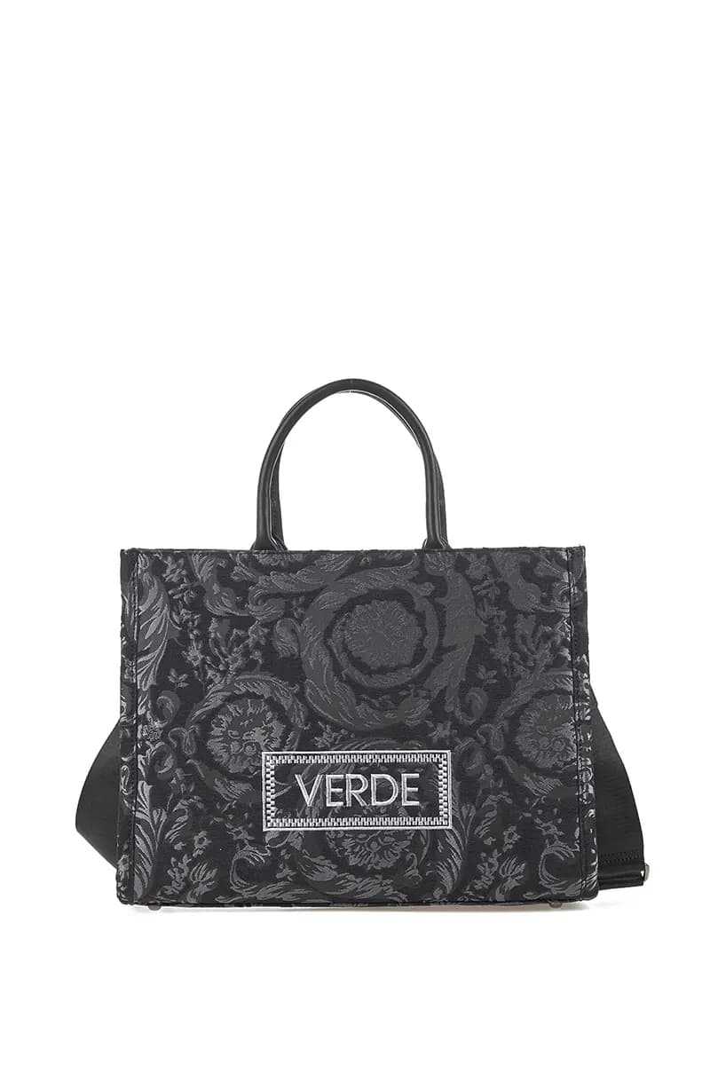 VERDE FASHION | Borsa tote fantasia versace - 11