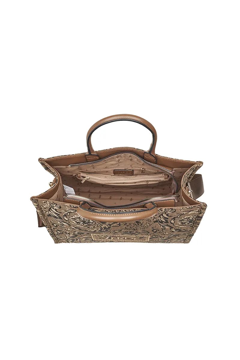 VERDE FASHION | Borsa tote fantasia versace - 4