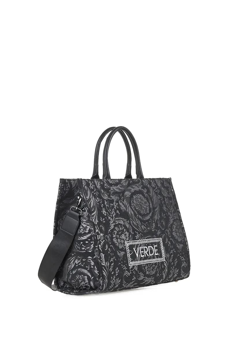 VERDE FASHION | Borsa tote fantasia versace - 6