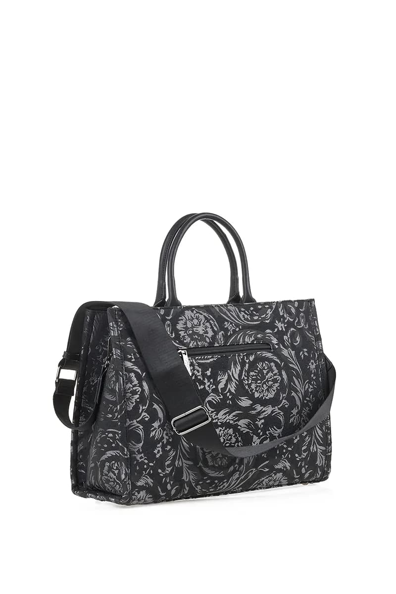 VERDE FASHION | Borsa tote fantasia versace - 7