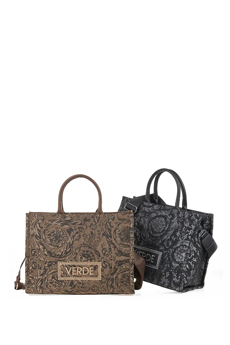 VERDE FASHION | Borsa tote fantasia versace - 9