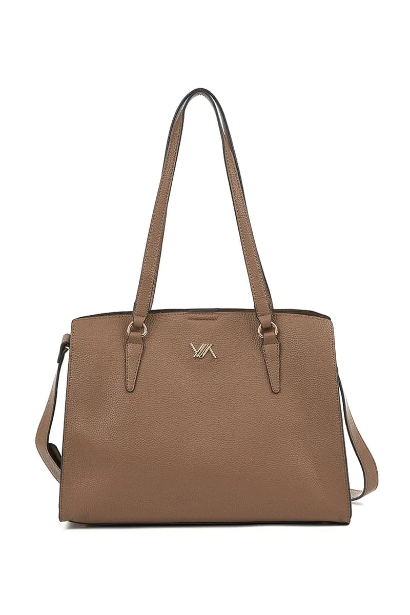 VERDE FASHION | Borsa a spalla tre scomparti - 13