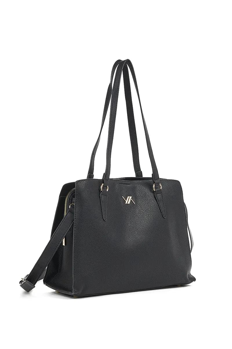 VERDE FASHION | Borsa a spalla tre scomparti - 3