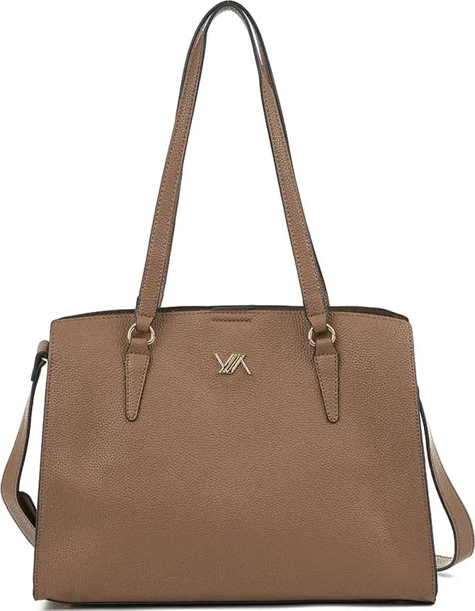 VERDE FASHION | Borsa a spalla tre scomparti - 5