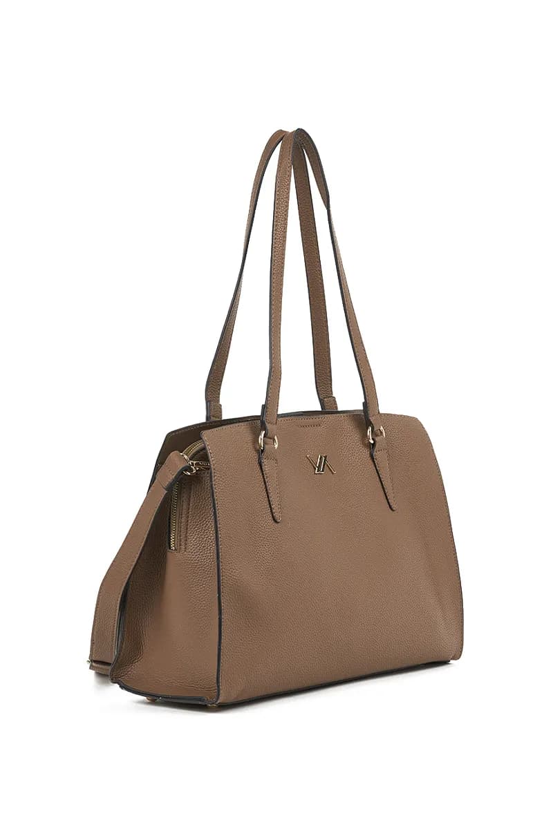 VERDE FASHION | Borsa a spalla tre scomparti - 6