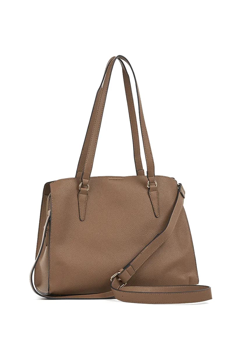 VERDE FASHION | Borsa a spalla tre scomparti - 7