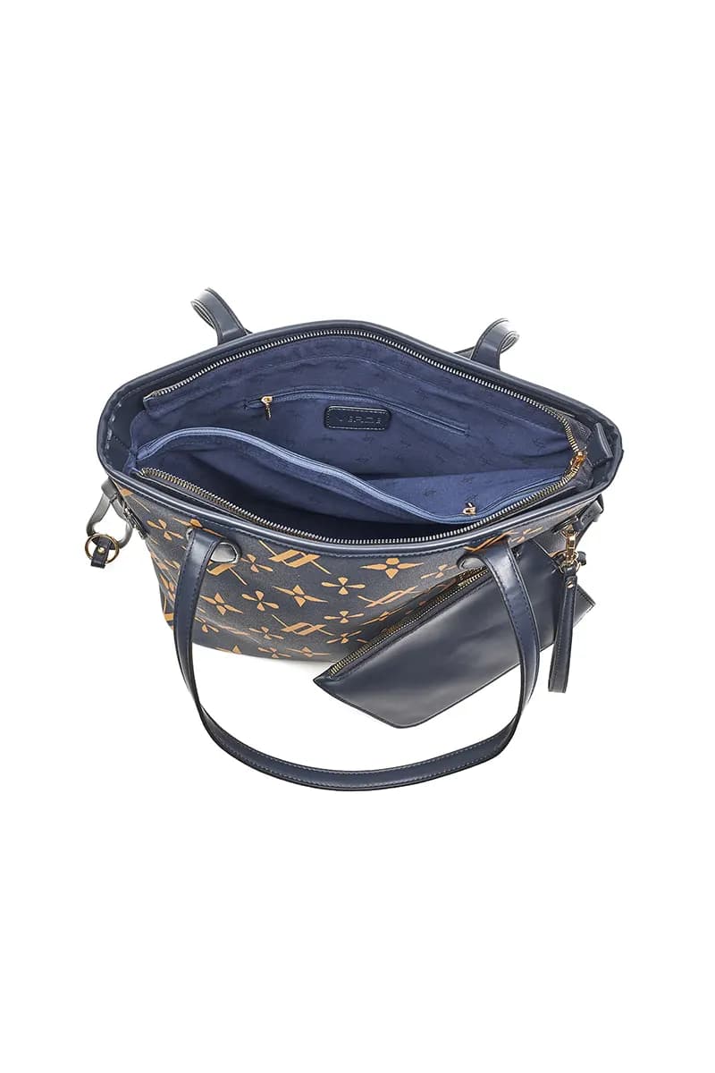 VERDE FASHION | Borsa shopper con pochette - 4