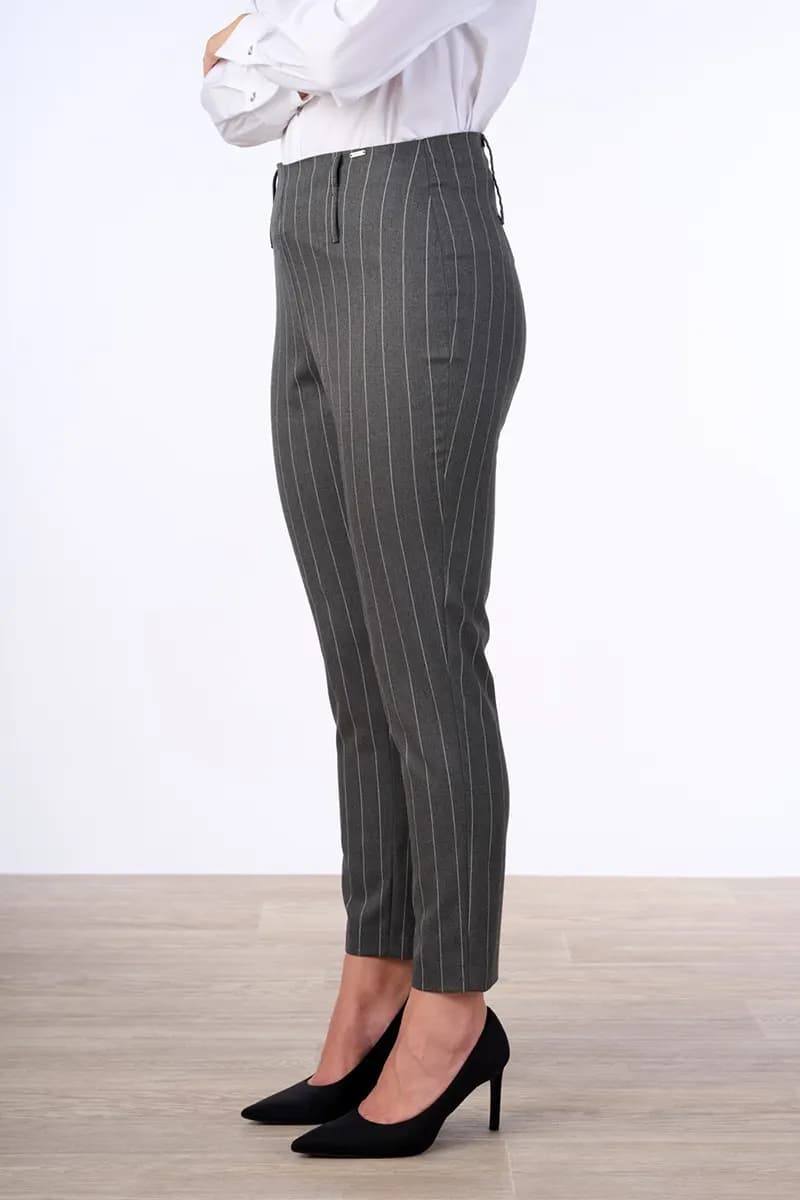 NUALY GLAMOUR | Pantalone gessato - 3