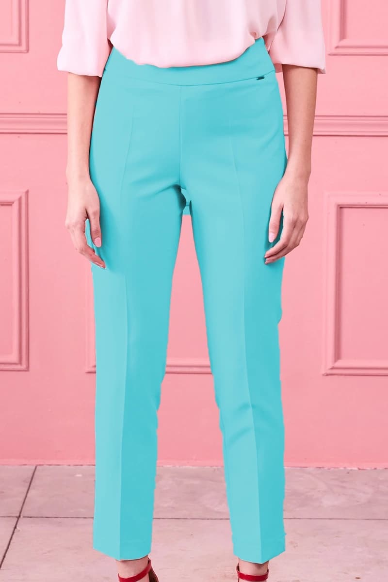 NUALY GLAMOUR | Pantalone stretto con spacchetti - 3
