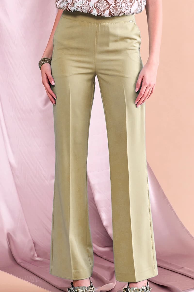 NUALY GLAMOUR | Pantalone zampa - 6