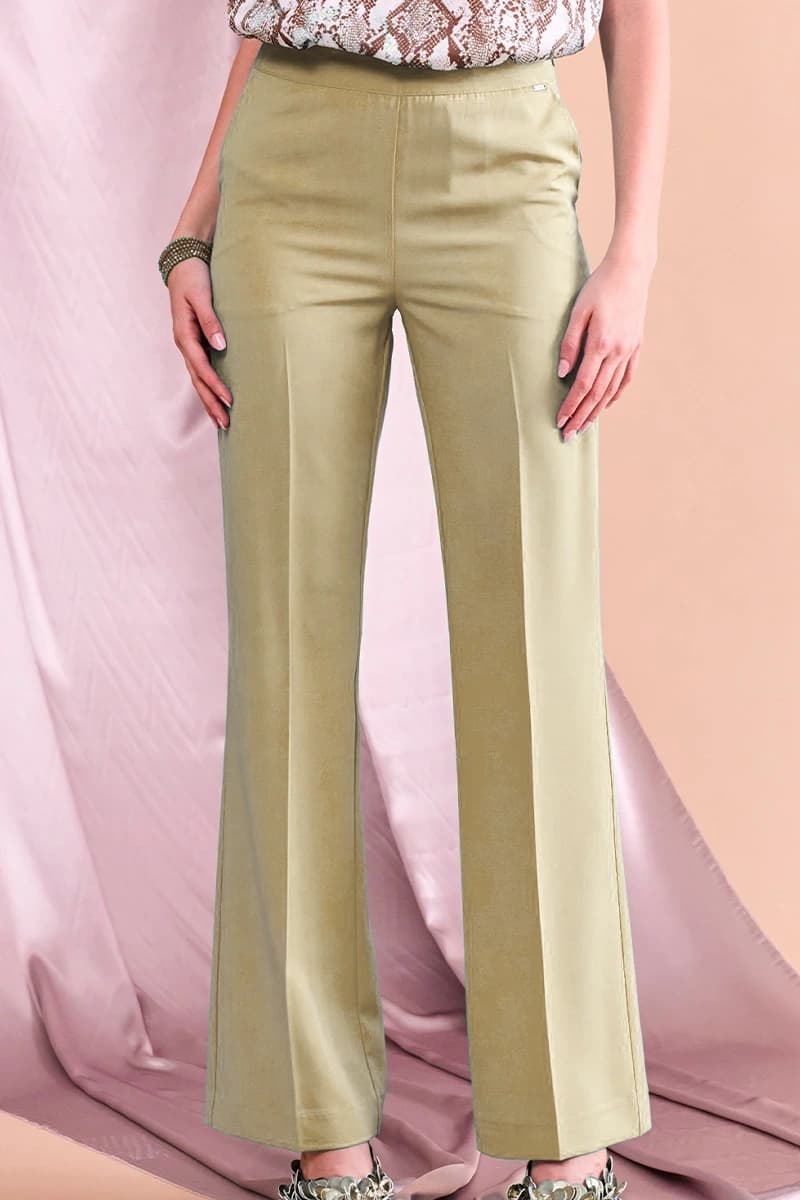 NUALY GLAMOUR | Pantalone zampa - 4