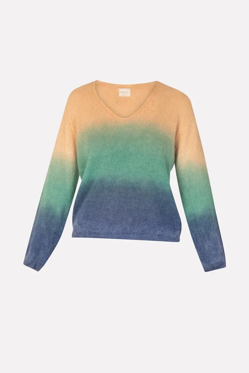 SISTE'S | Maglia scollo V sfumata - 2