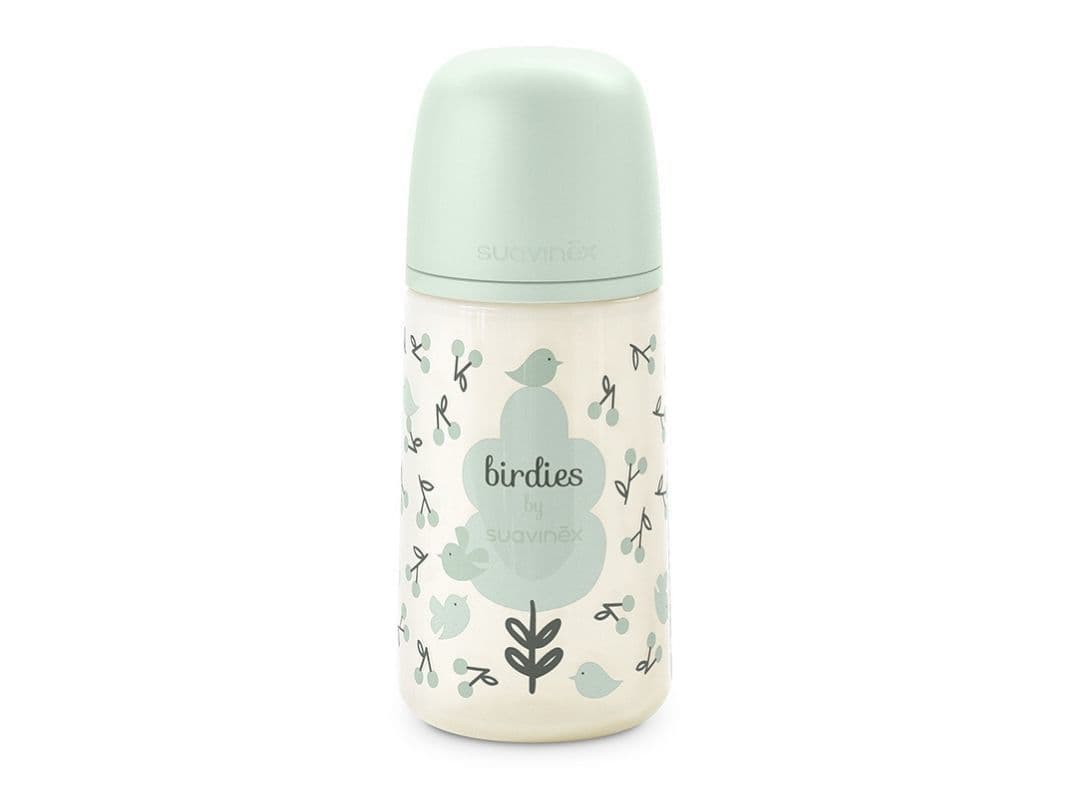 Biberon Suavinex Birdies Flusso Lento 270ml - 1