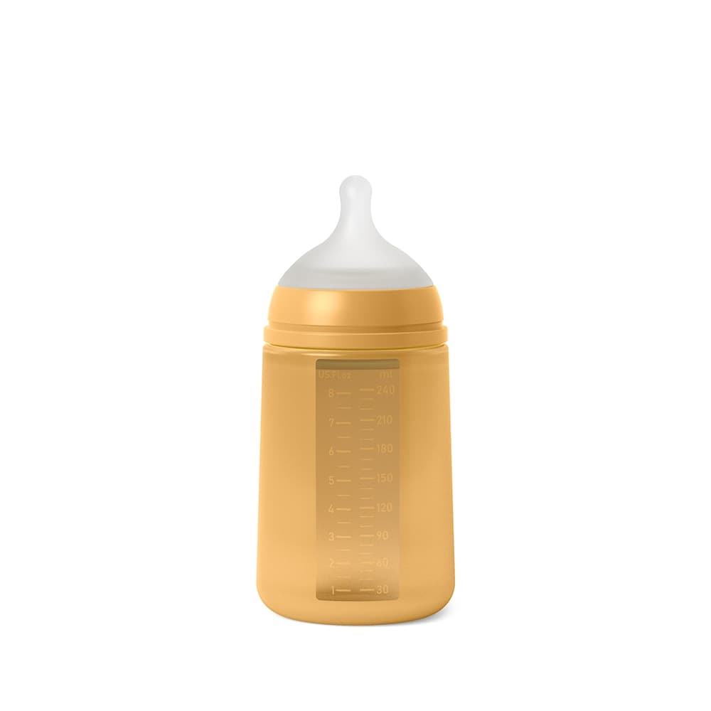 Biberon Suavinex Colour Essence Silicone SX PRO 240 ml Flusso M - Vari Colori – Giallo