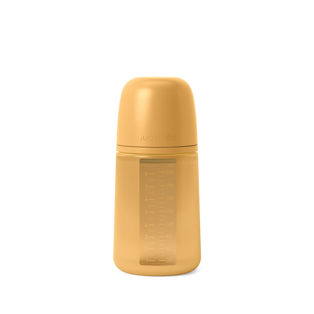 Biberon Suavinex Colour Essence Silicone SX PRO 240 ml Flusso M - Vari Colori – Giallo