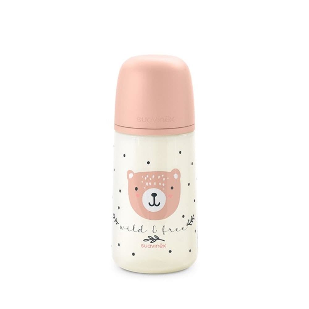 Biberon Suavinex in Plastica Wild & Free 270ml – Rosa