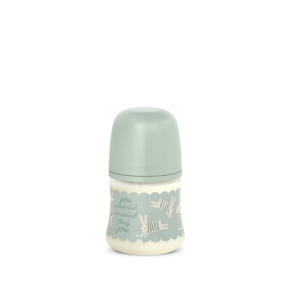 Biberon Suavinex Wonder 150ml Sil SX Pro Flusso S – Coniglio Verde