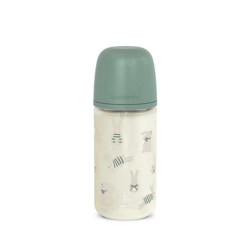 Biberon Suavinex Wonder 240ml in Vetro Flusso M