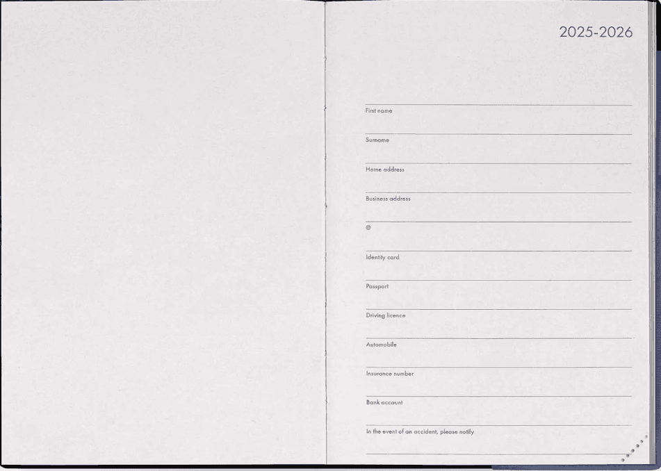 Legami - Agenda 16 Mesi Settimanale Medium - Future Dusk - 3