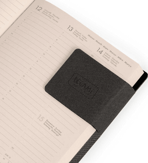 Legami - Agenda 16 Mesi Settimanale Medium - Deep Graphite - 6