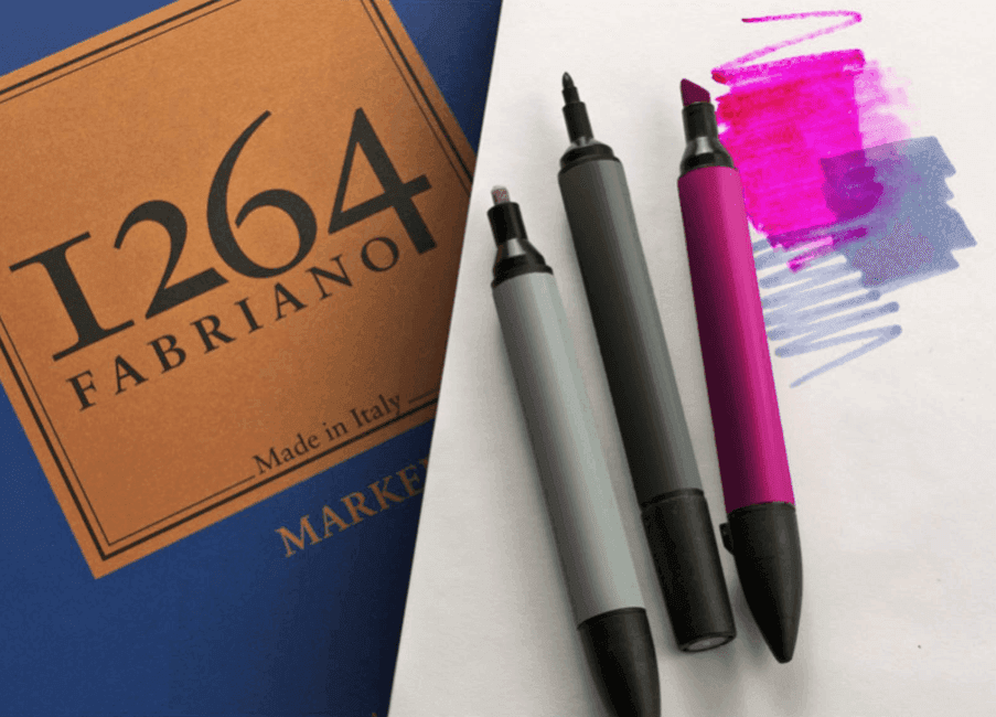 Fabriano - Blocco di carta collato 1264 Marker 70 g A4 cm 21x29.7- (19100640) - 2
