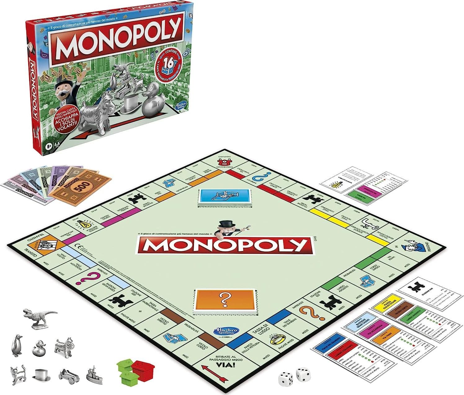 Hasbro - Gioco da Tavolo Monopoly Classico - 3