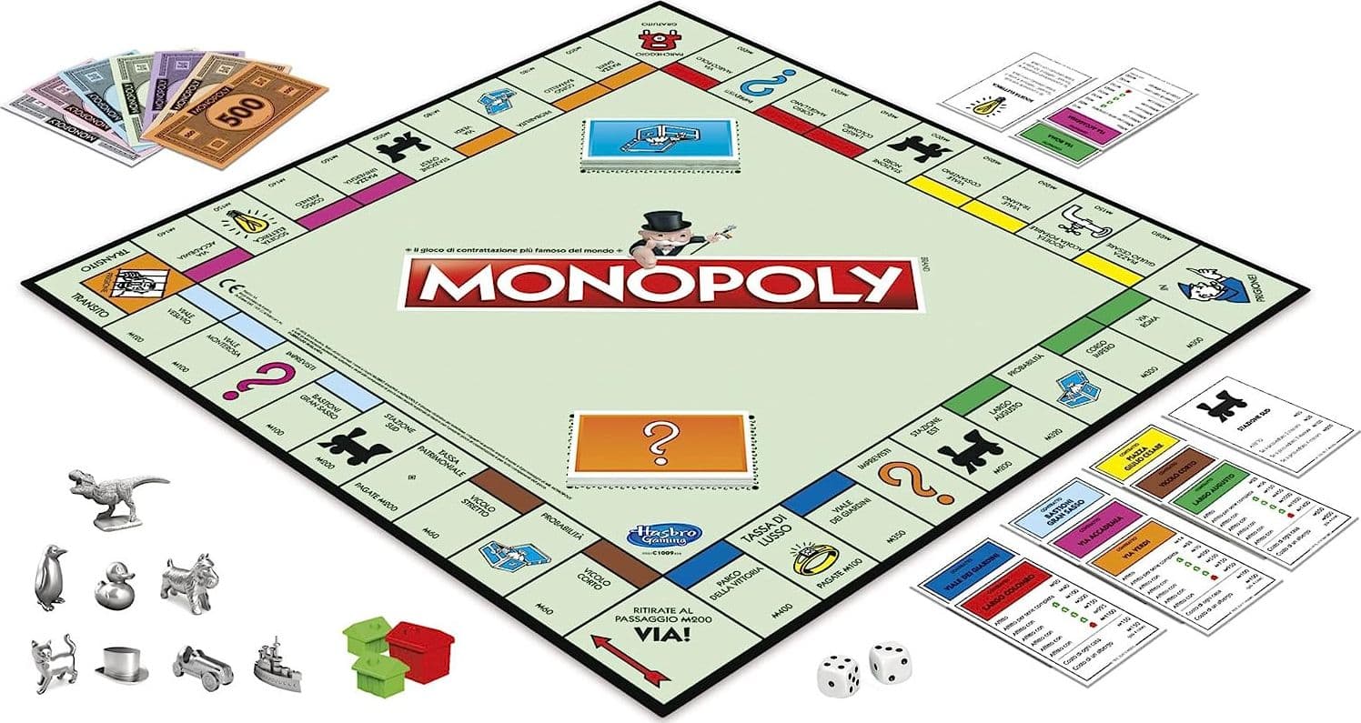 Hasbro - Gioco da Tavolo Monopoly Classico - 4