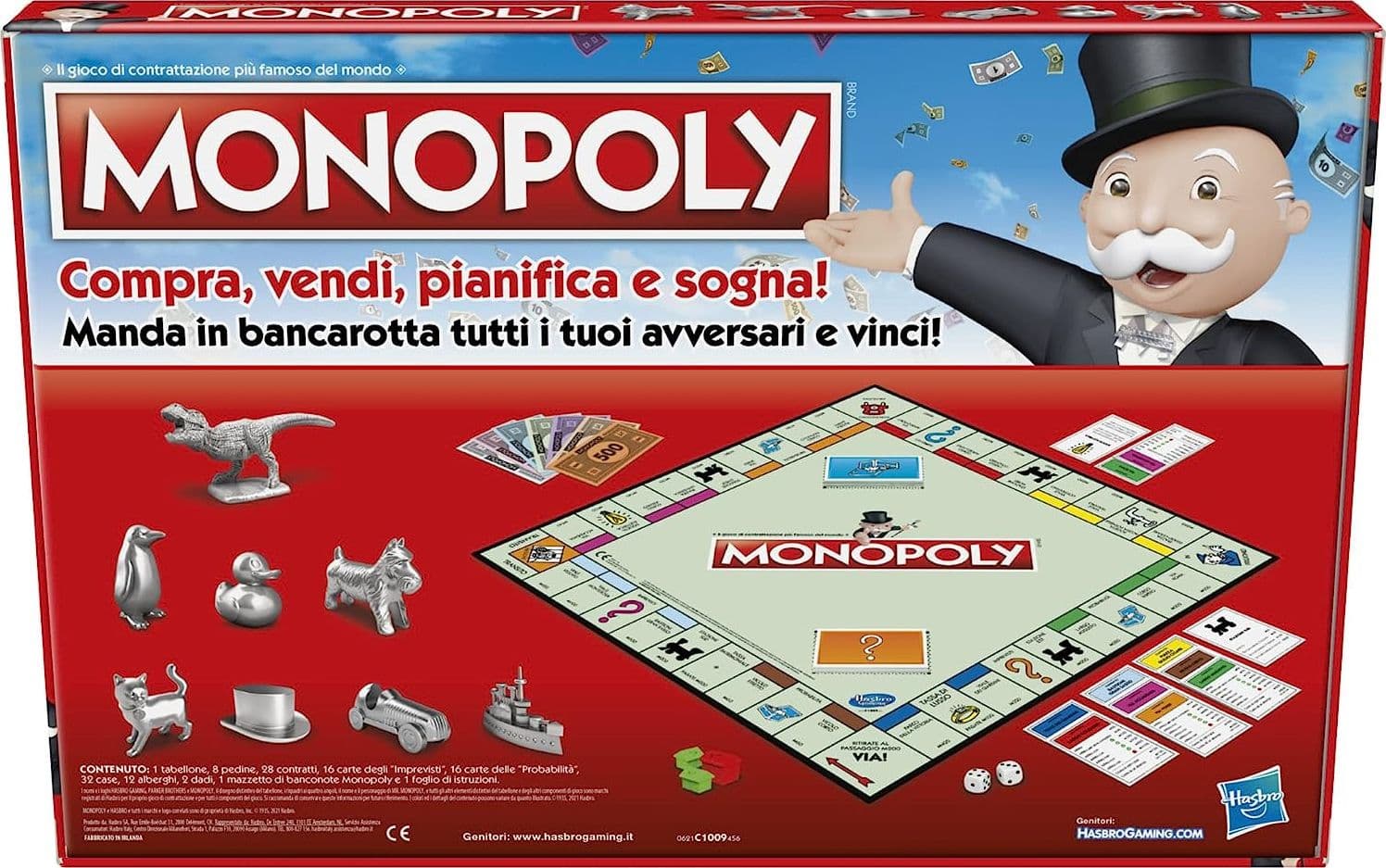 Hasbro - Gioco da Tavolo Monopoly Classico - 6
