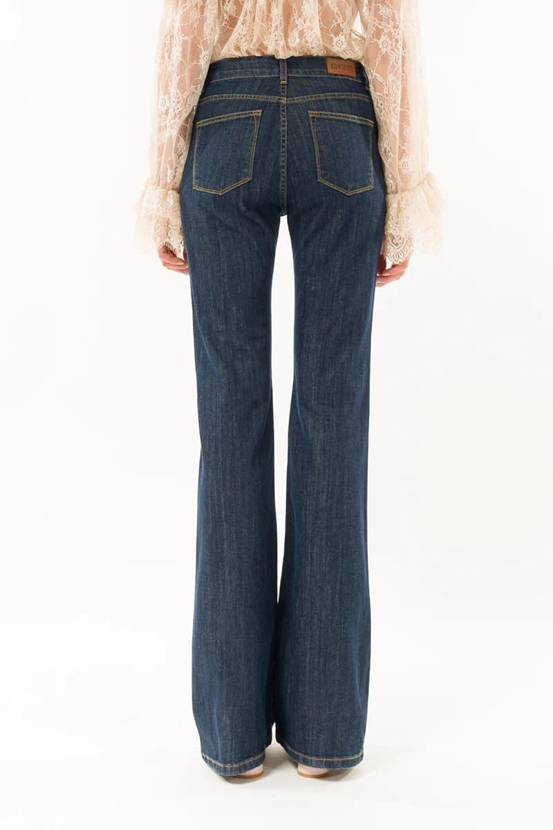 KONTATTO | Jeans zampa regular fit - 2